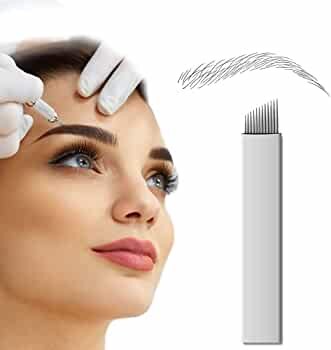 0.18mm, Nano Slanted blade #12 prong | PMU Pro Shop | Permanent Makeup Supplies