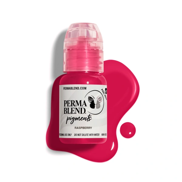Permablend Raspberry 15ml | PMU Pro Shop | Permanent Makeup Supplies