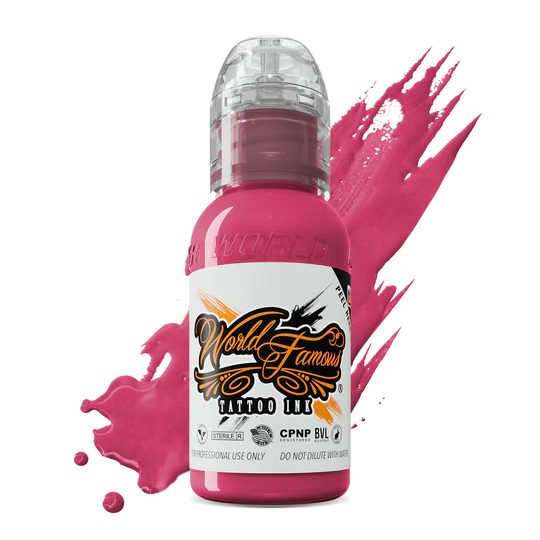 World Famous Paraguay Pink 30ml | PMU Pro Shop | Permanent Makeup Supplies