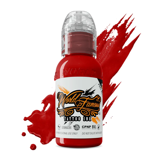 World Famous Paul Rogers Red 30ml | PMU Pro Shop | Permanent Makeup Supplies