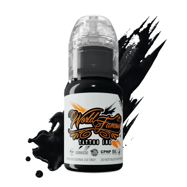 World Famous True Black 30ml | PMU Pro Shop | Permanent Makeup Supplies