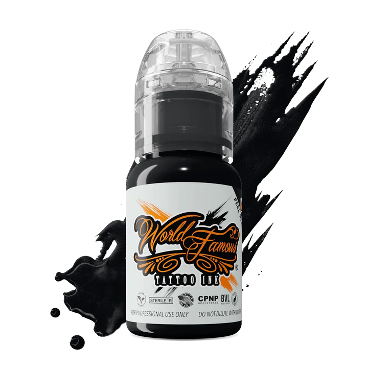 World Famous True Black 30ml | PMU Pro Shop | Permanent Makeup Supplies
