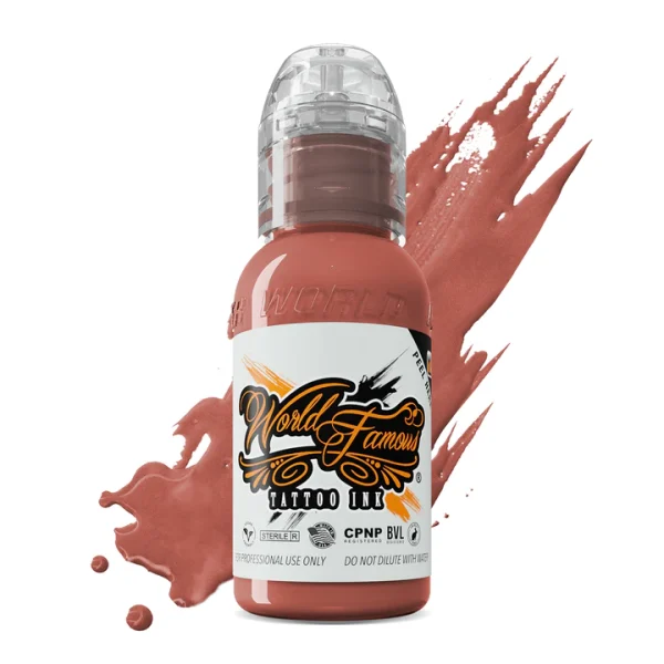 World Famous Warm Peach 30ml | PMU Pro Shop | Permanent Makeup Supplies