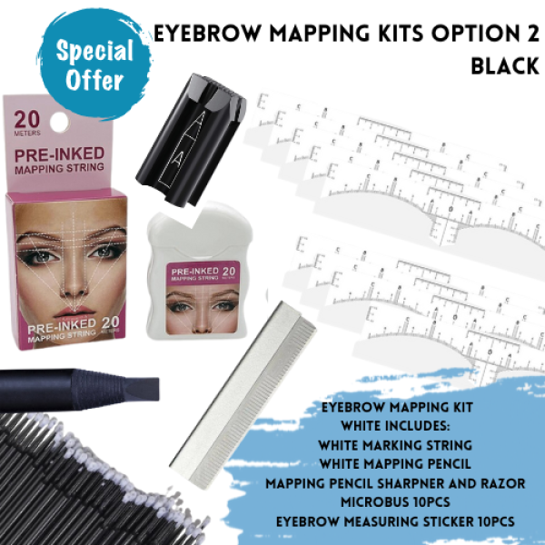 Eyebrow mapping kit